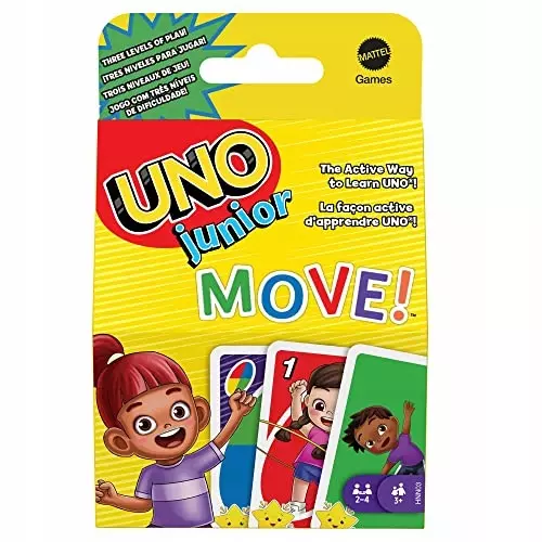 Mattel. HNN03 Uno Junior Move - Gry