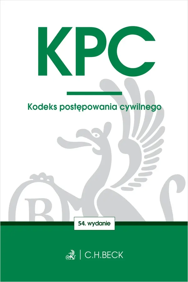 KPC Kodeks postępowania cywilnego (wyd. 54/2021) - Książki