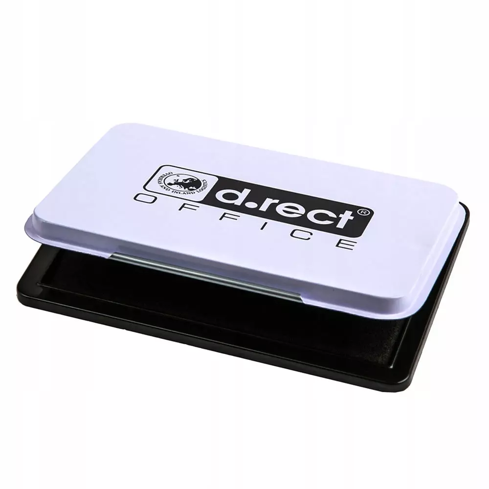 Poduszka do stempli nr2 czarna D.RECT - Papiernicze i szkolne