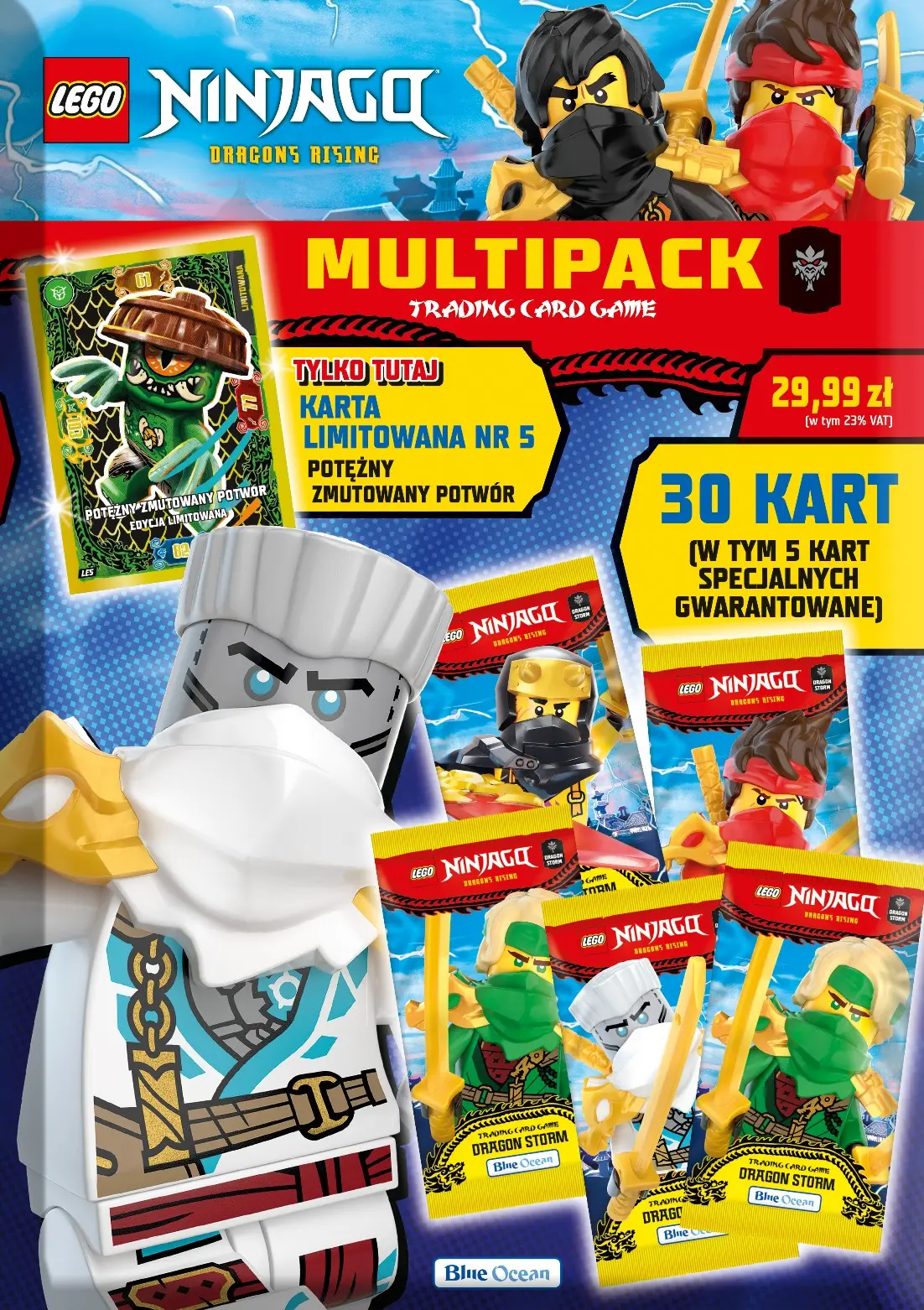 Lego Ninjago TCG seria 11 Multipack - Zabawki