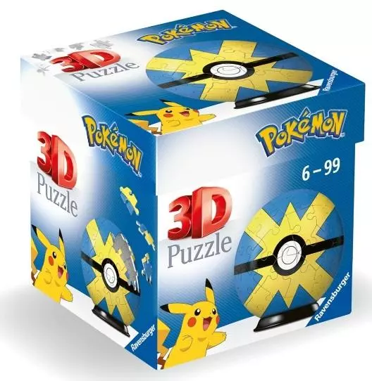 Puzzle 3D Kula: Pokemon Quick Ball - Puzzle