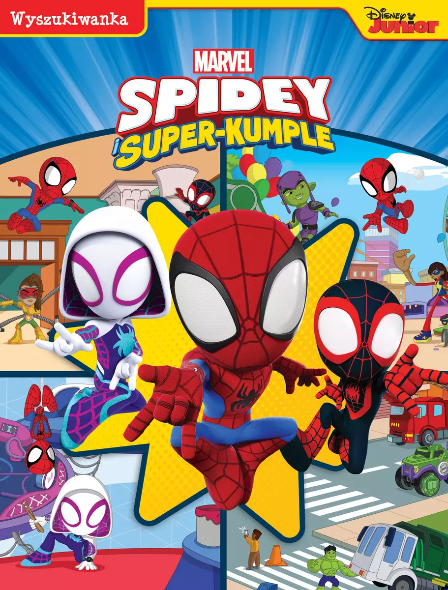 Wyszukiwanka. Marvel Spidey i Super-Kumple - Książki