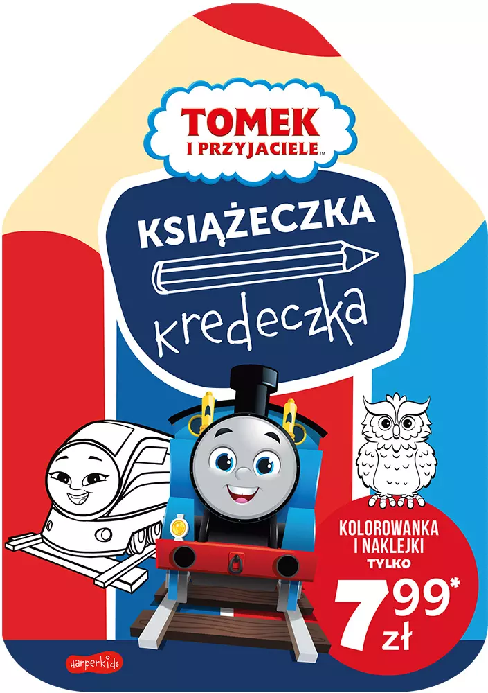 Tomek i przyjaciele. Książeczka kredeczka - Książki