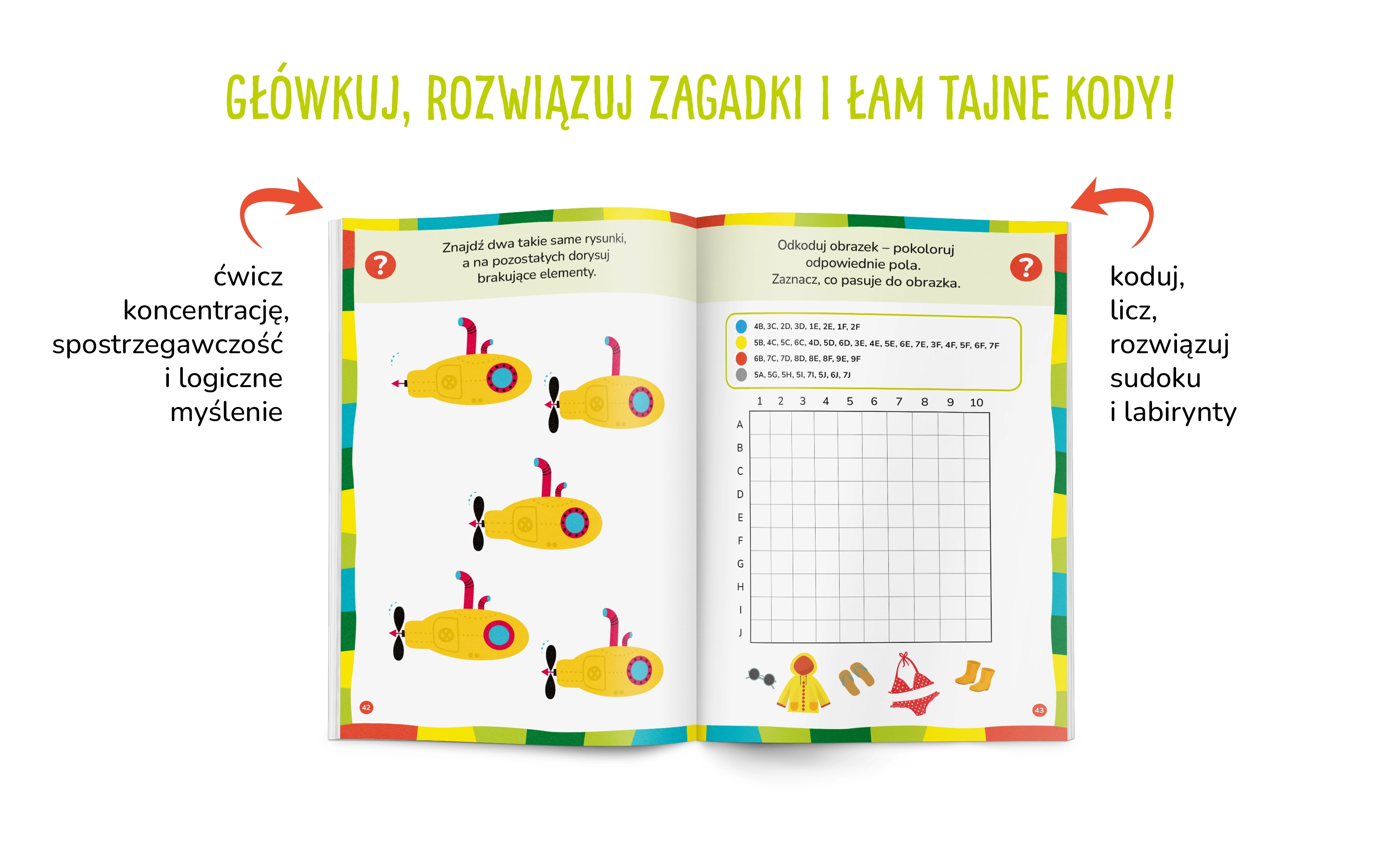 Łamigłówki dla 5-latka - Książki