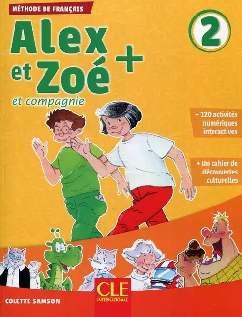 Alex et Zoe et compagnie + 2. Podręcznik + CD - Książki