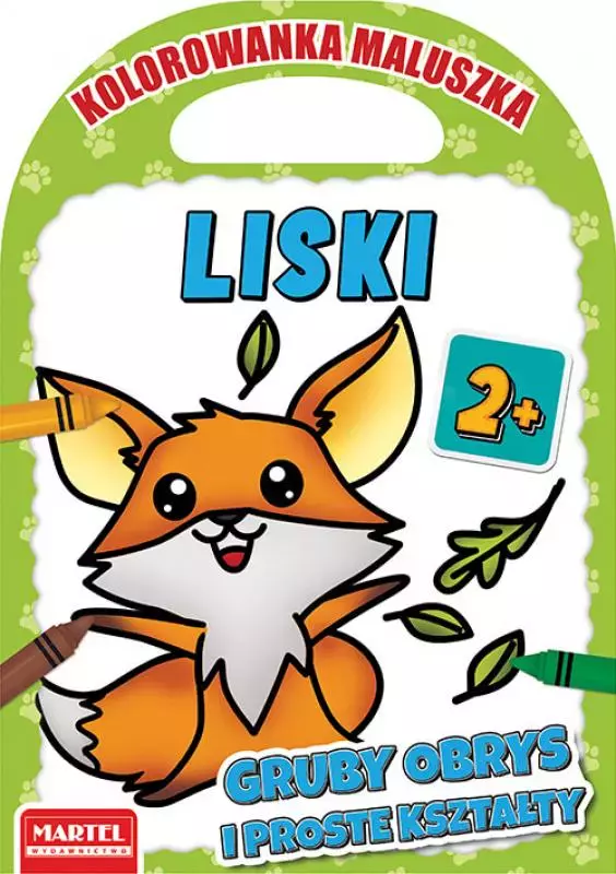 Kolorowanka maluszka. Liski - Książki