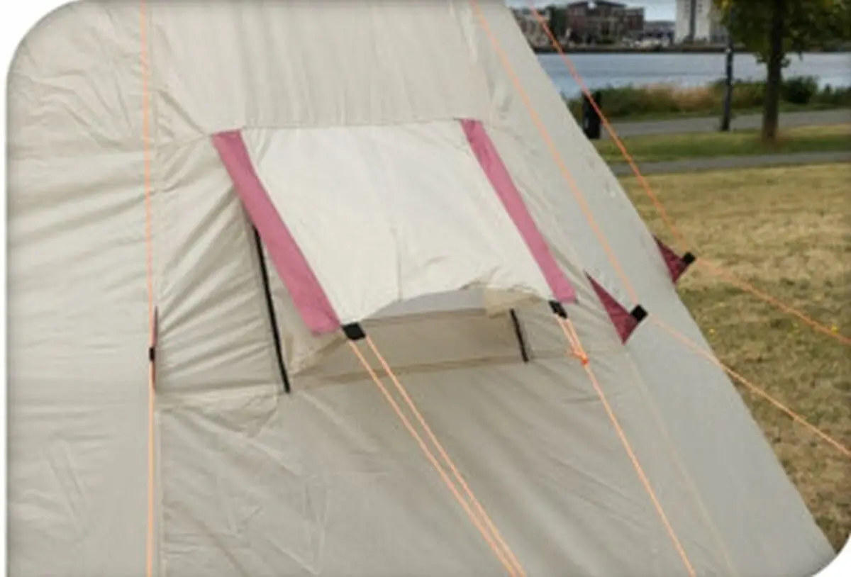 Namiot Tipi 250X250X240CM Beżowy Redcliffs - Elektronika i akcesoria