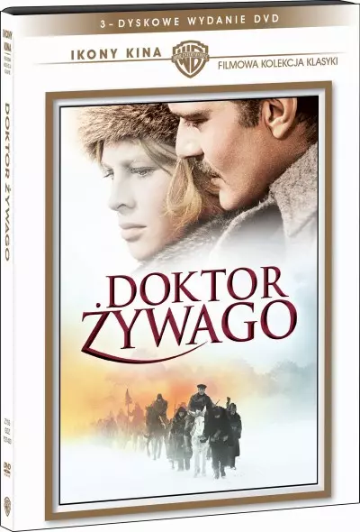Ikony Kina. Doktor Żywago, 3 DVD - Filmy