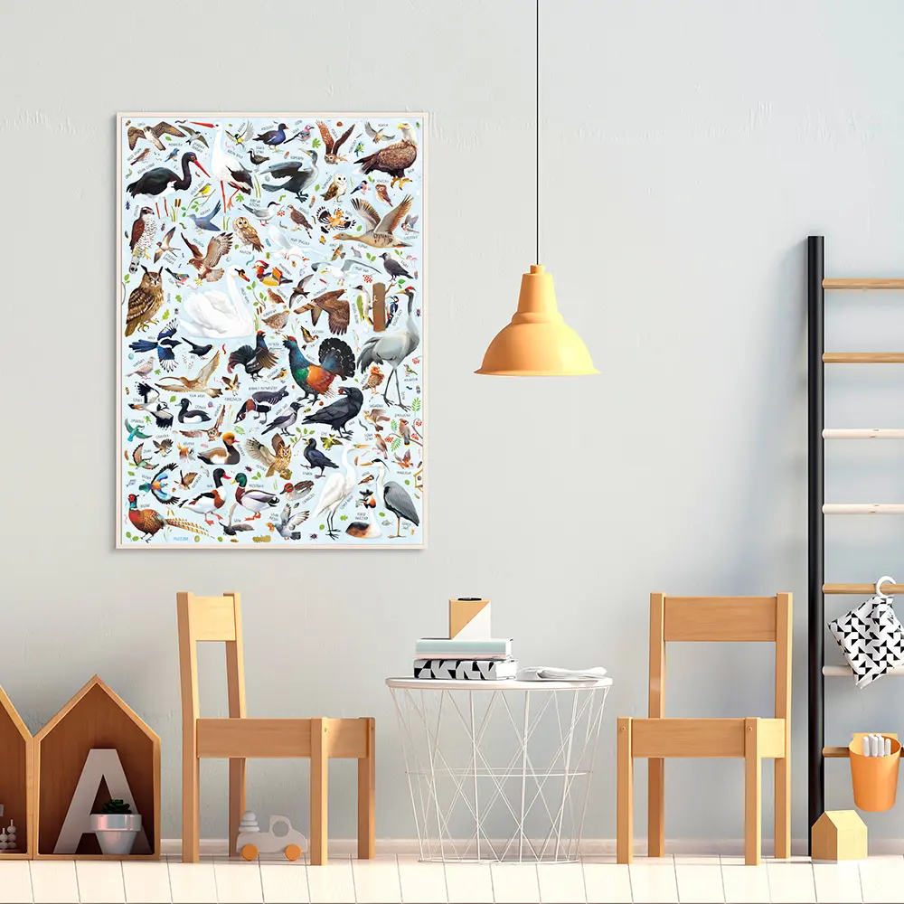 Puzzlove CzuCzu 200 elementów. Ptaki Polski - Puzzle