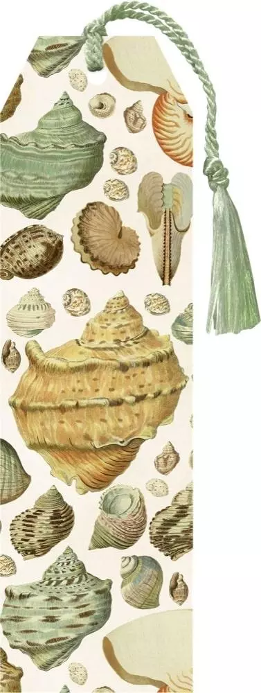 Zakładka 145 ze wstążką Muszle - Papiernicze i szkolne