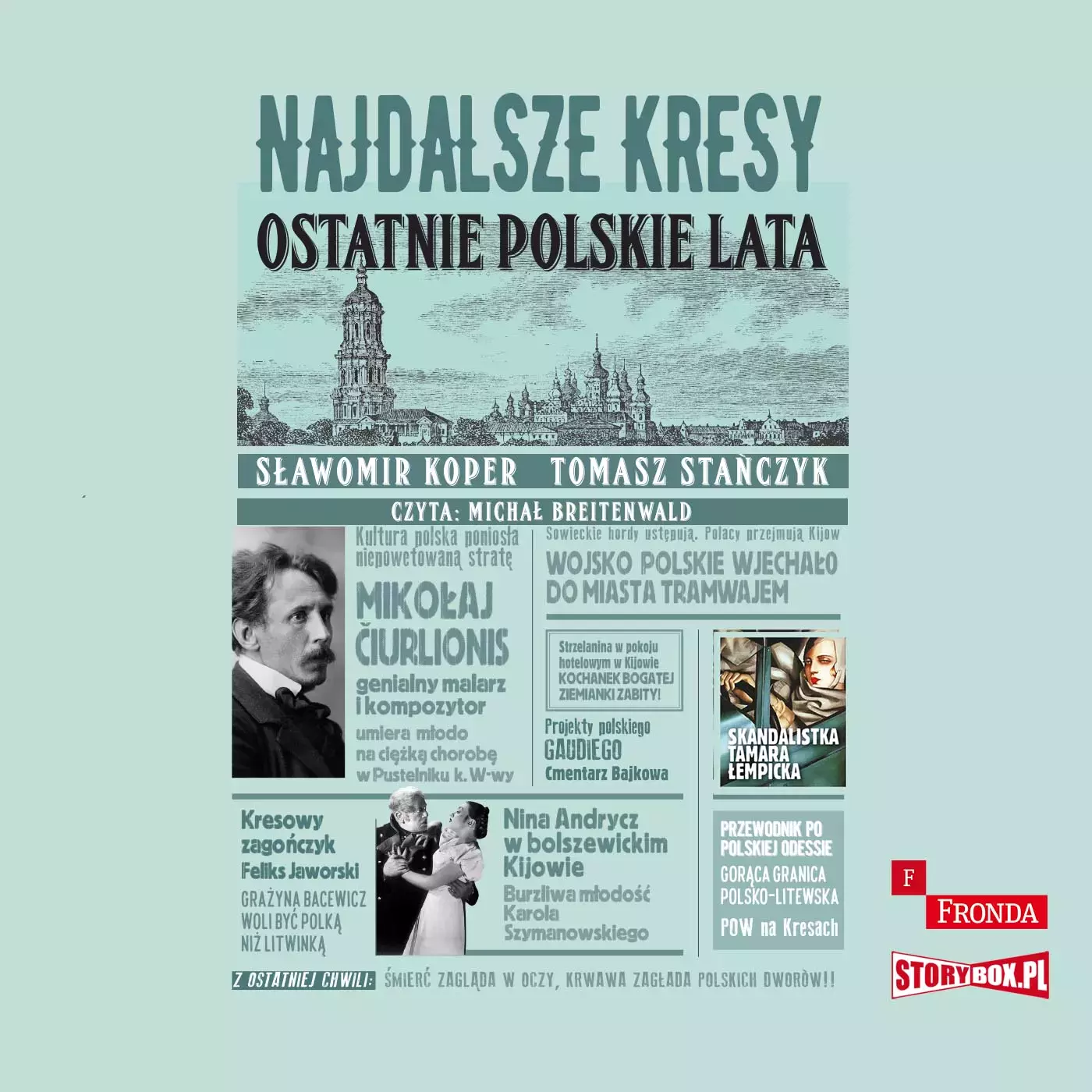 CD MP3 Najdalsze Kresy. Ostatnie polskie lata - Audiobooki