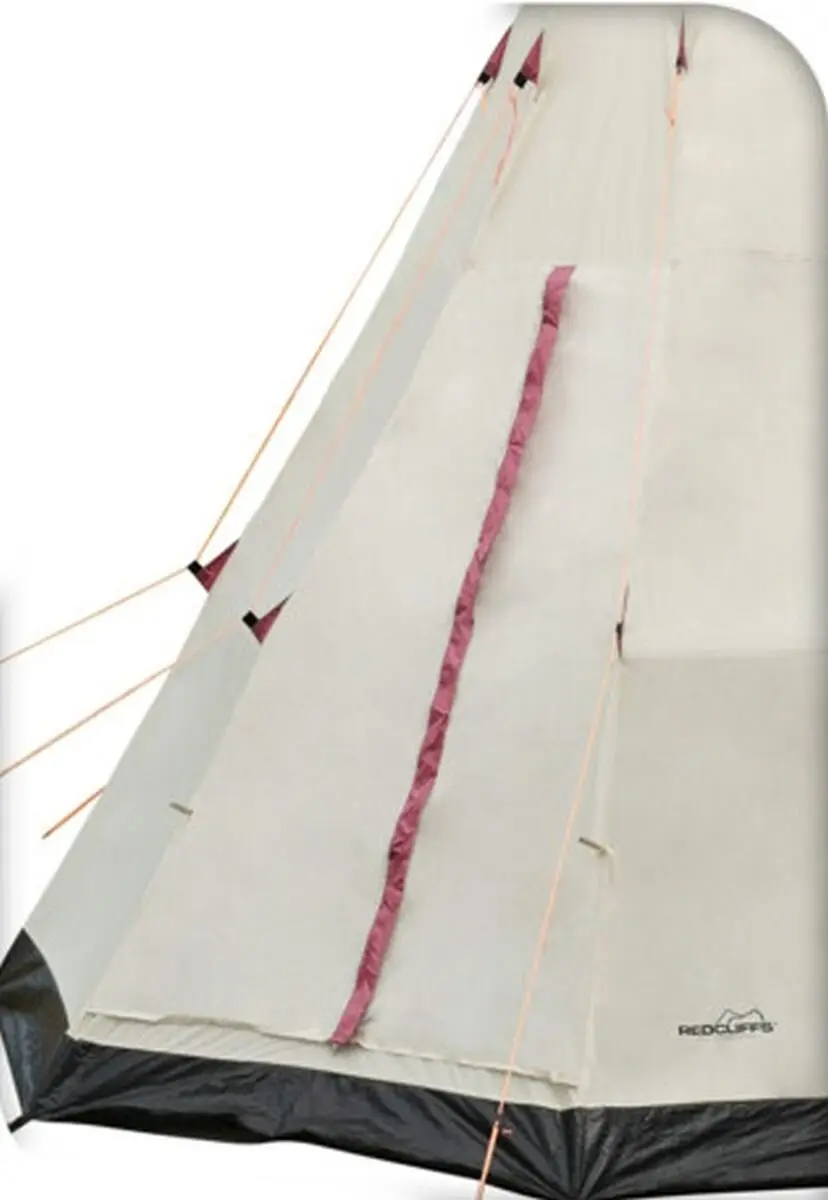 Namiot Tipi 250X250X240CM Beżowy Redcliffs - Elektronika i akcesoria