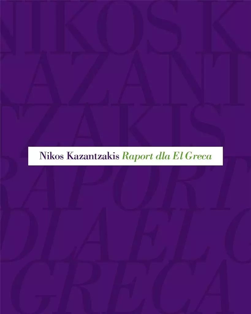 Raport dla El Greca - Książki