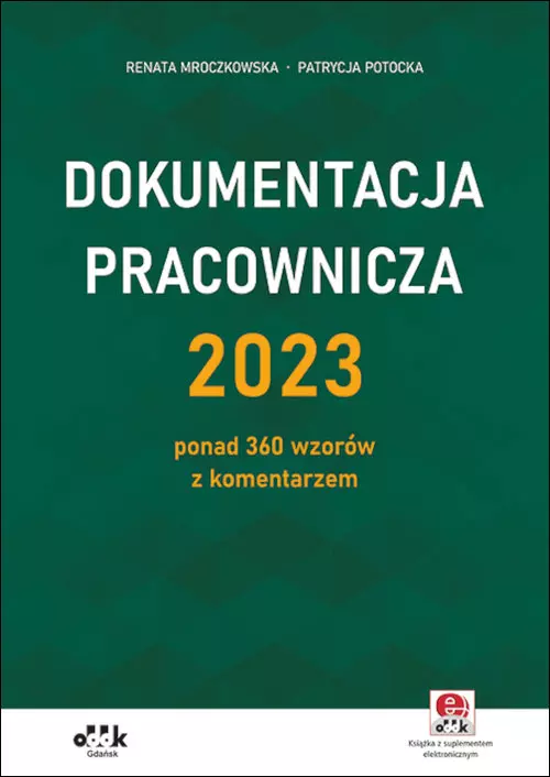 Dokumentacja pracownicza 2023 - Książki