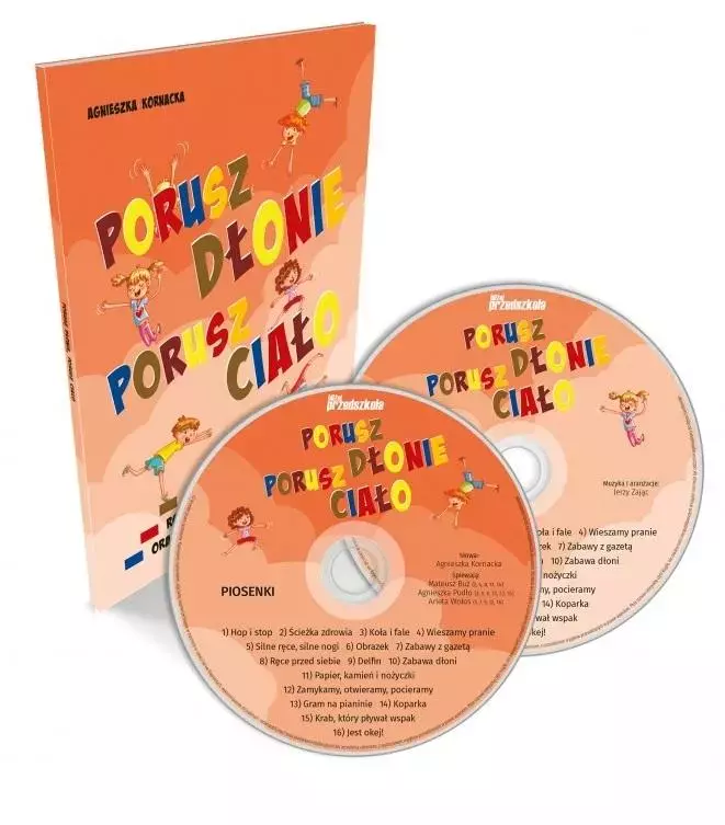 Porusz dłonie, porusz ciało + 2CD - Książki