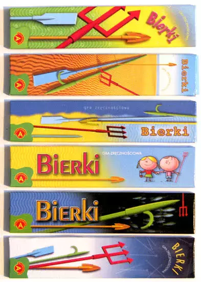 Bierki, mix wzorów - Gry