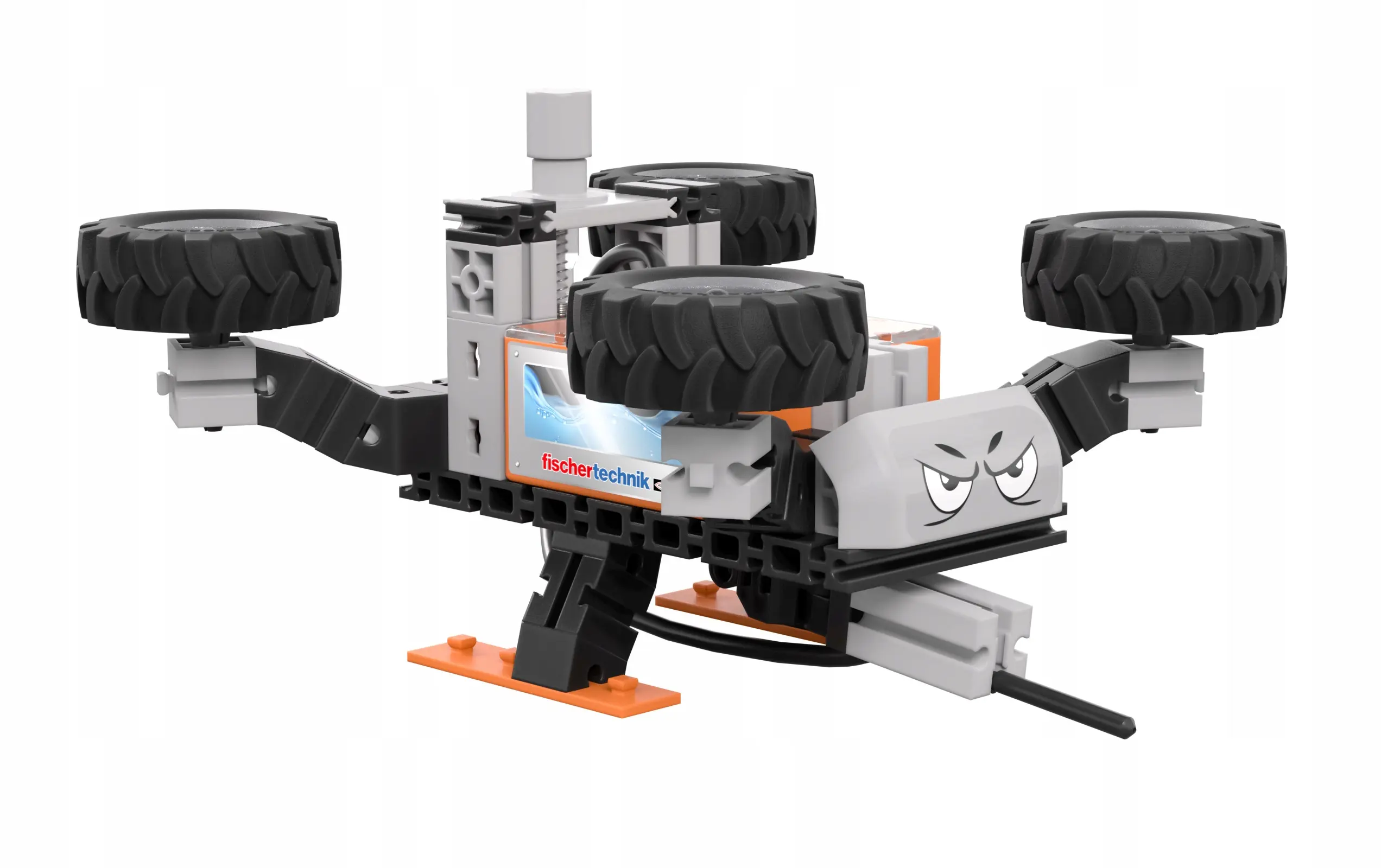 Klocki konstrukcyjne dla dzieci Junior Pro fischertechnik zbuduj 7 pojazdów - Zabawki