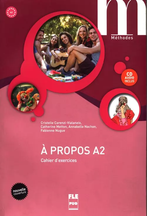 A propos A2 Ćwiczenia + CD - Książki
