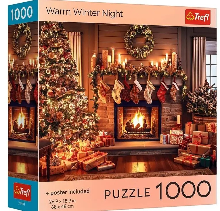 Puzzle 1000 USA Collection: Holiday Greeting TREFL - Puzzle