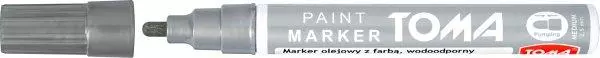 Marker olejowy TOMA srebrny p12 - Papiernicze i szkolne