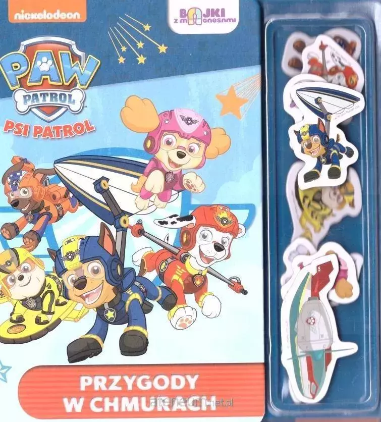 Psi Patrol. Bajki z Magnesami cz. 2 Przygody w chmurach - Książki