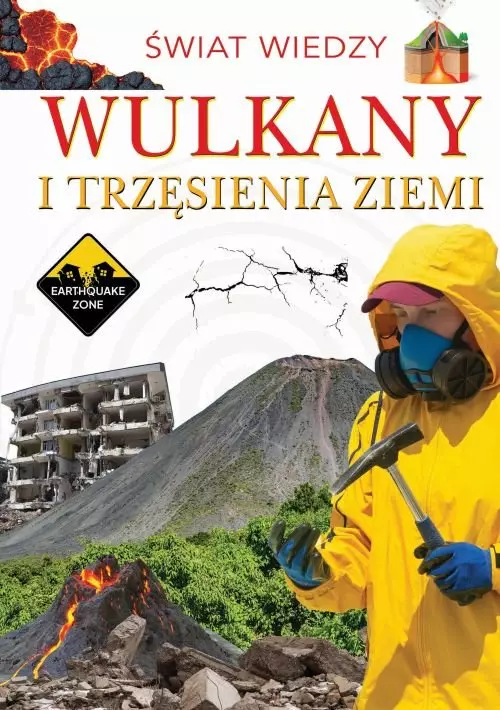 świat wiedzy. Wulkany i trzęsienia ziemi - Książki