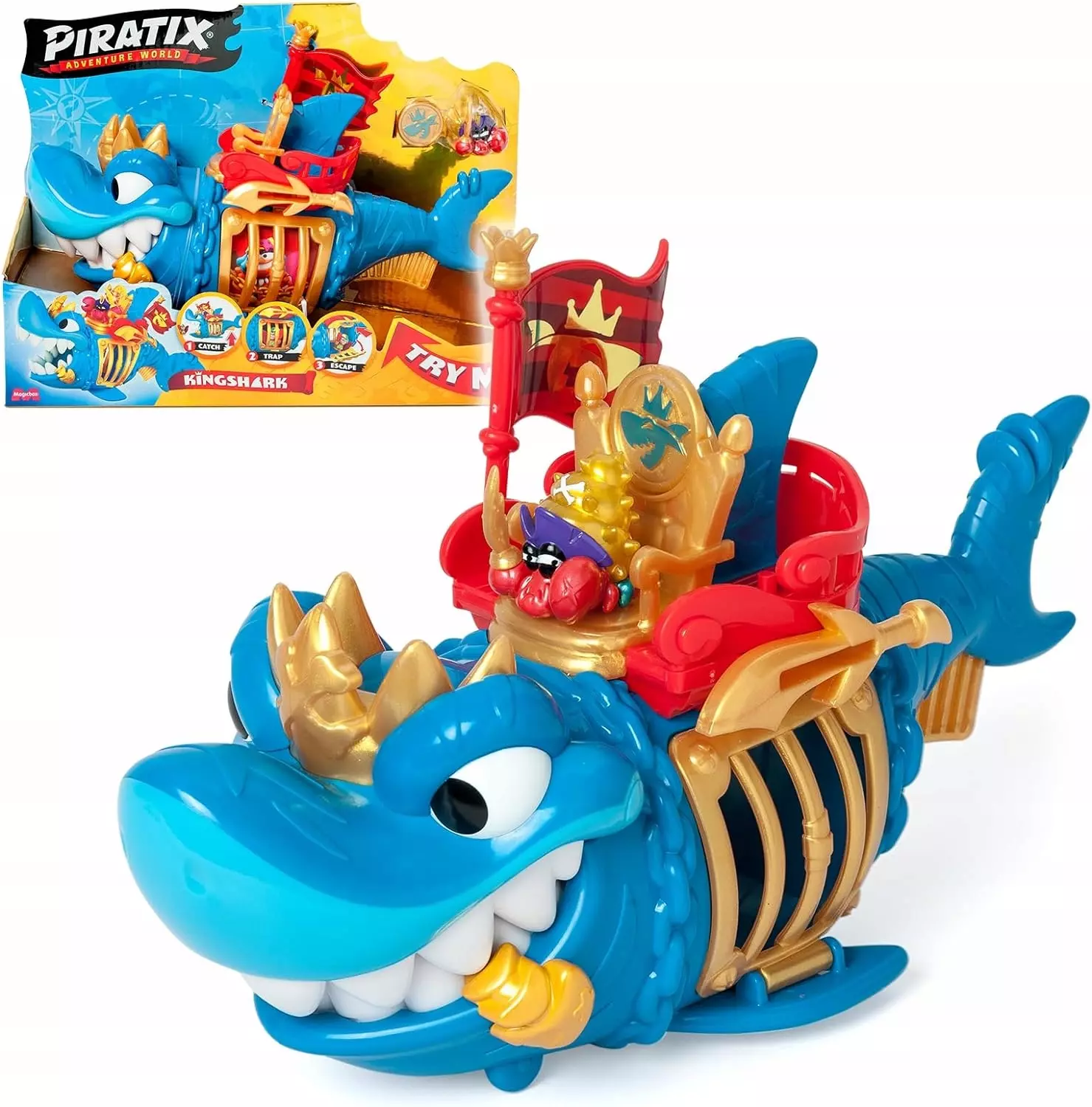 PIRATIX King Shark Zestaw, figurka - Zabawki