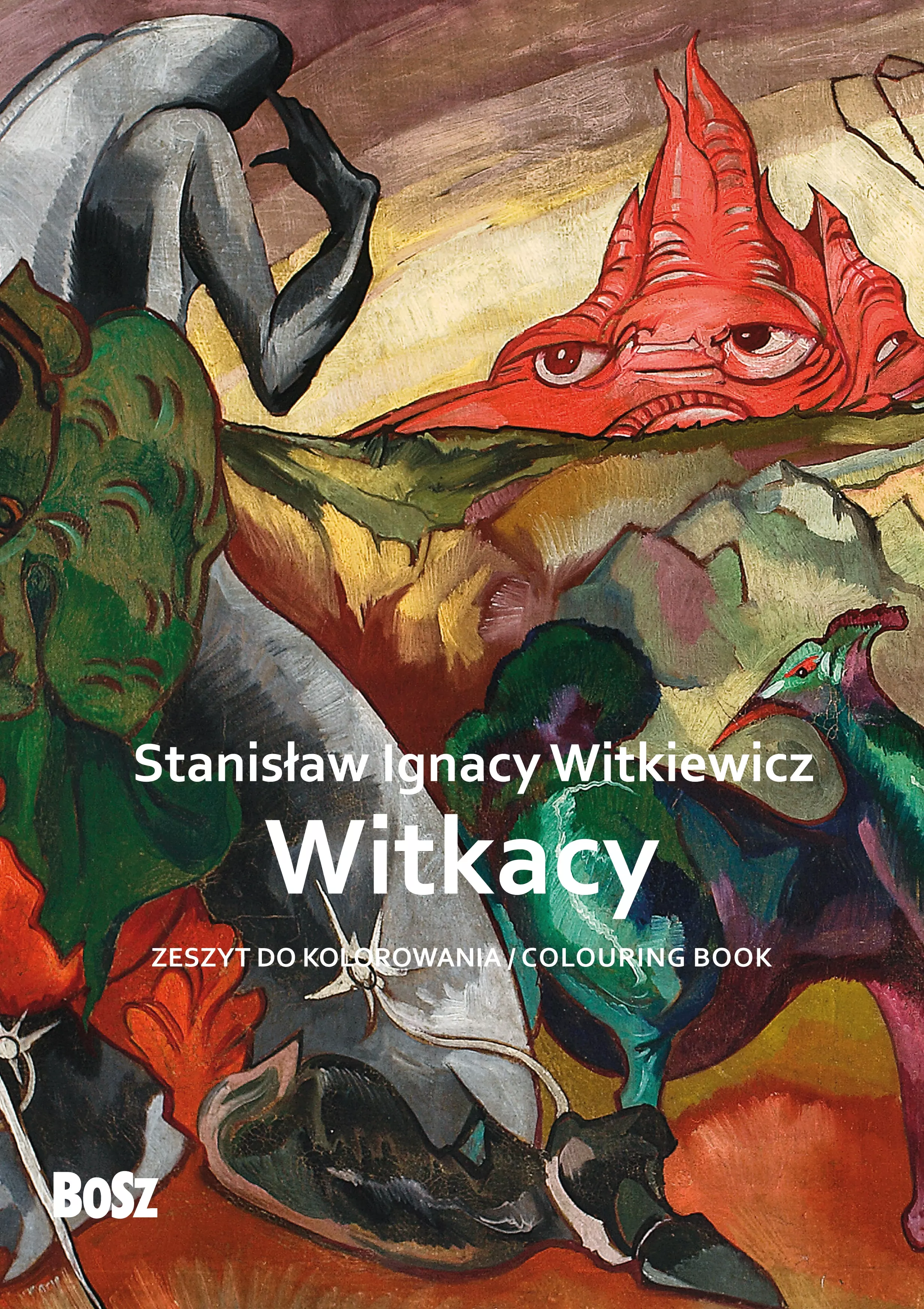Stanisław Ignacy Witkiewicz „Witkacy” - zeszyt do kolorowania - Książki