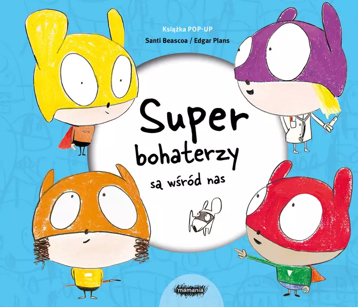 Superbohaterzy są wśród nas. Książka Pop-Up - Książki