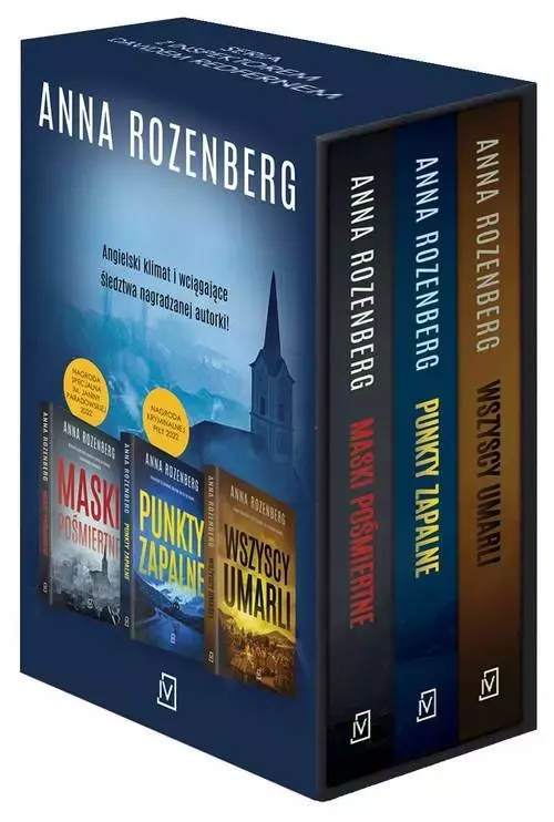 Pakiet: Maski pośmiertne / Punkty zapalne / Wszyscy umarli - Książki