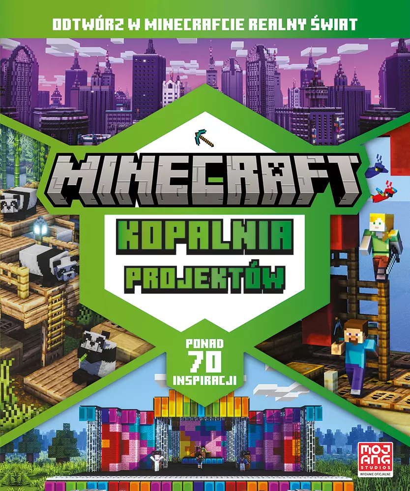 Minecraft. Kopalnia projektów. Odtwórz w Minecrafcie realny świat - Książki