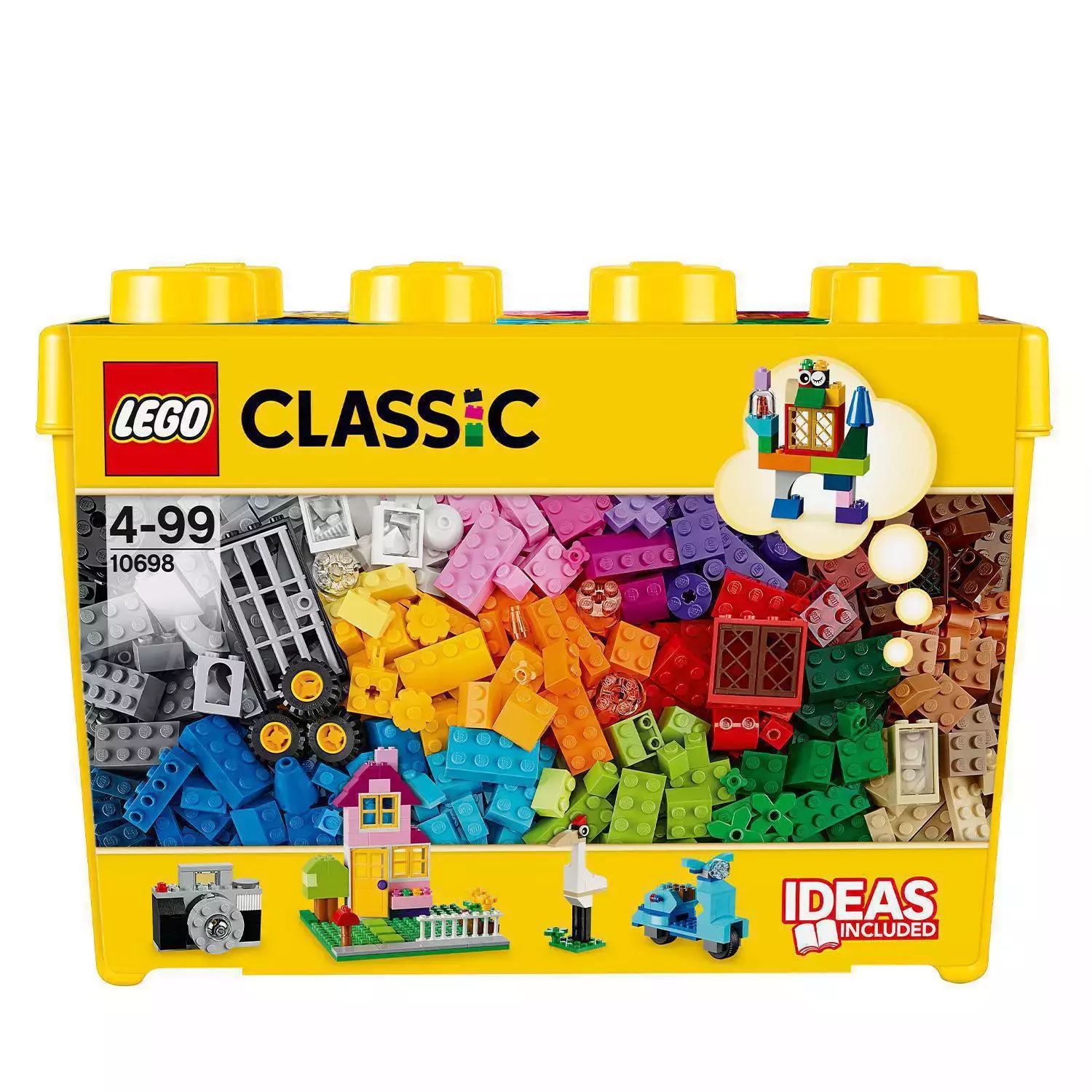 LEGO Classic Kreatywne klocki, duże pudełko 10698 - Zabawki