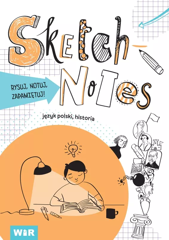 Sketchnotes. Język polski, historia - Papiernicze i szkolne