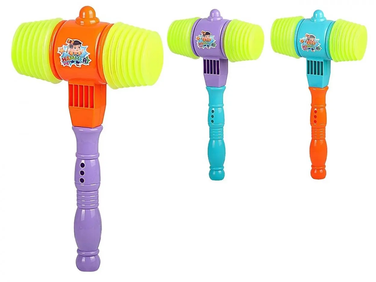 Młotek z piszczkiem MIX - Zabawki