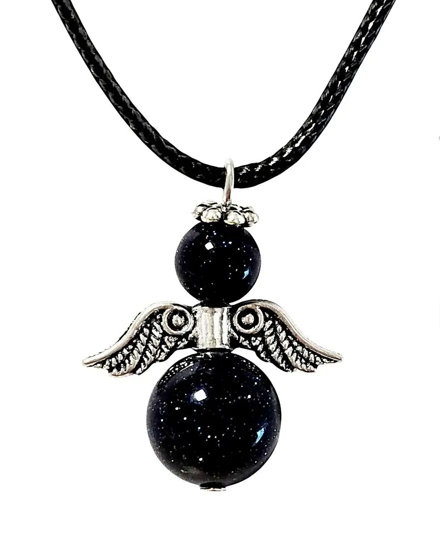 Wisiorek aniołek na rzemyku Noc Kairu - Papiernicze i szkolne