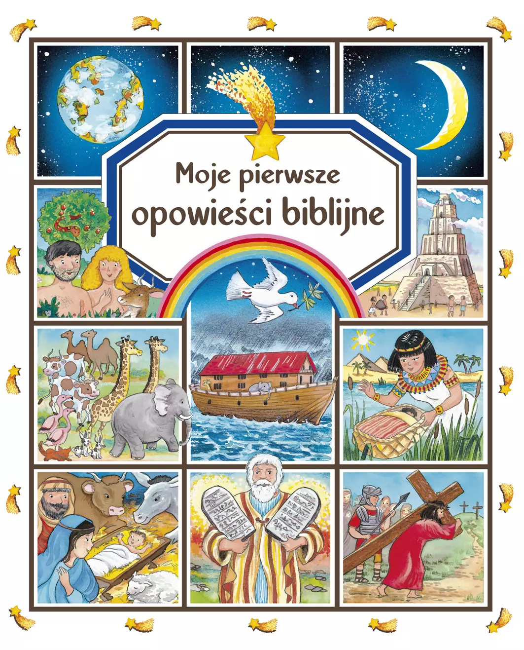 Moje pierwsze opowieści biblijne. świat w obrazkach - Książki
