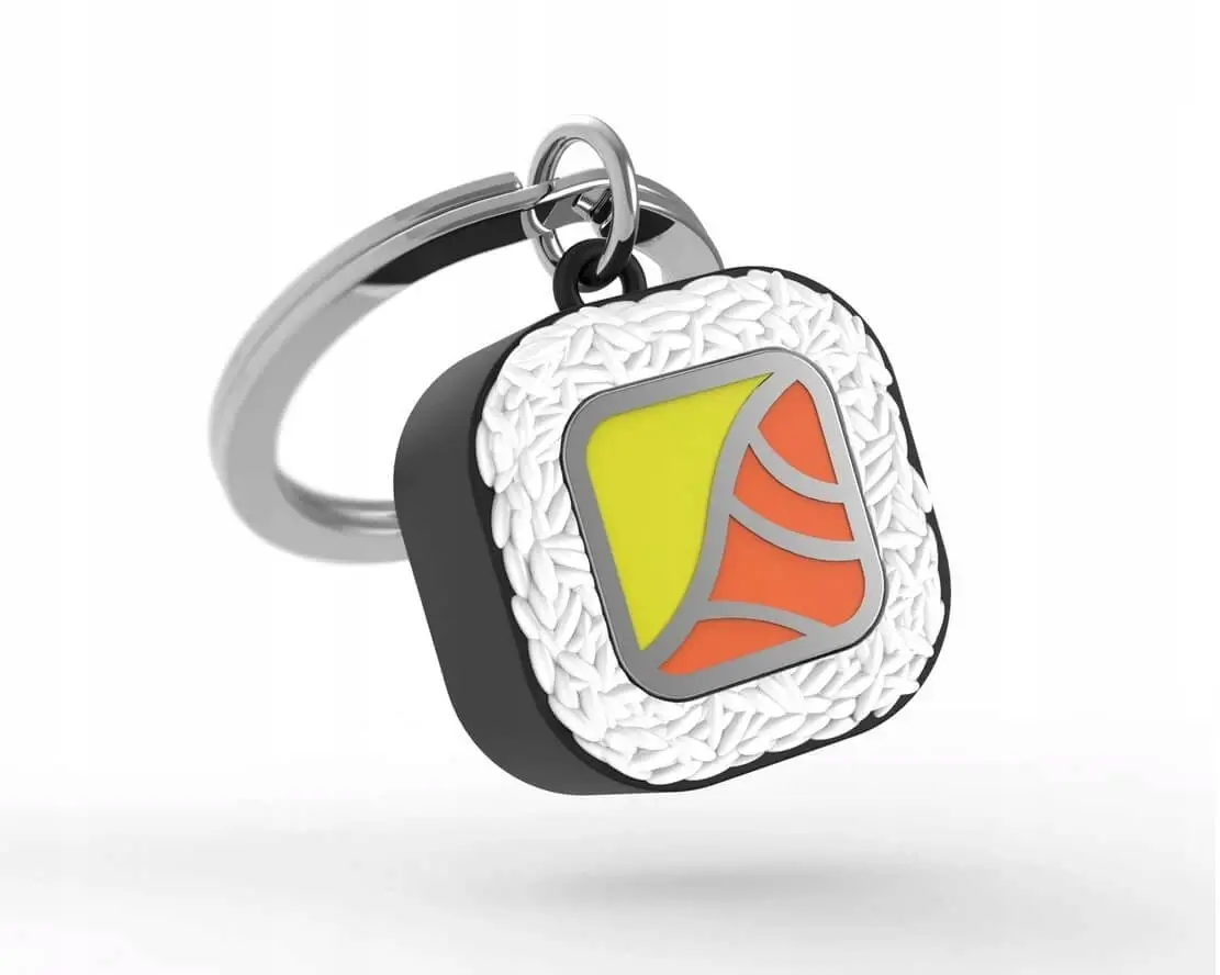 Brelok do kluczy zawieszka Metalmorphose sushi - Zabawki