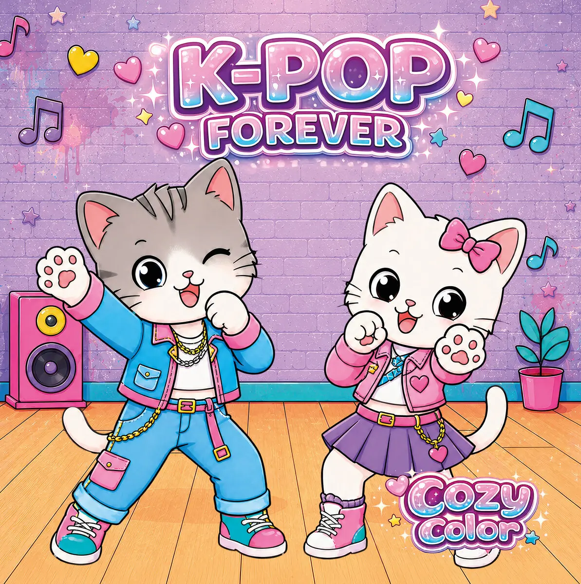 Cozy color. K-pop forever - Książki