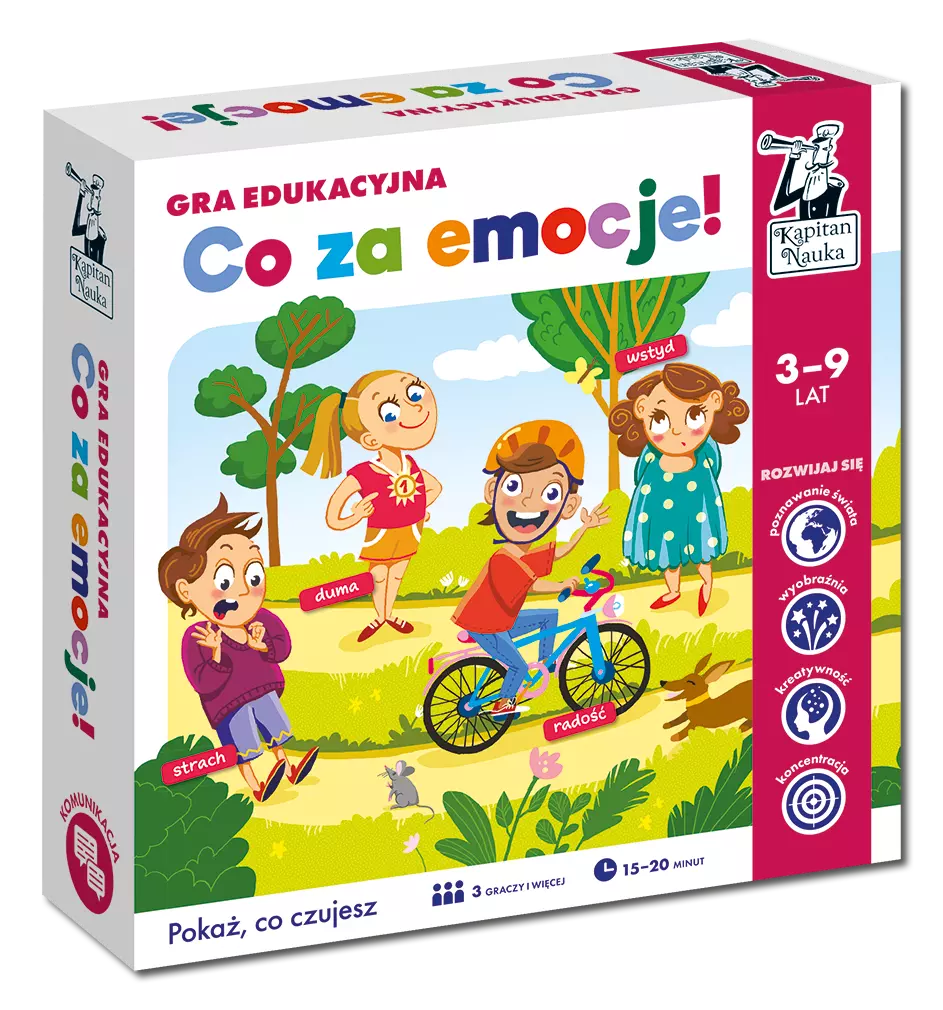Gra edukacyjna. Co za emocje!