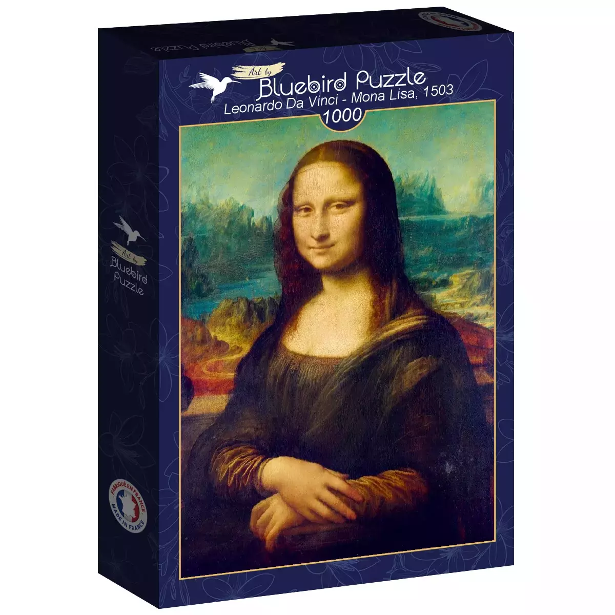 Puzzle 1000 elementów. Leonardo da Vinci- Mona Lisa, 1503