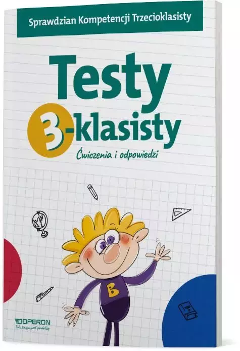 Testy 3-klasisty. Ćwiczenia i odpowiedzi - Książki
