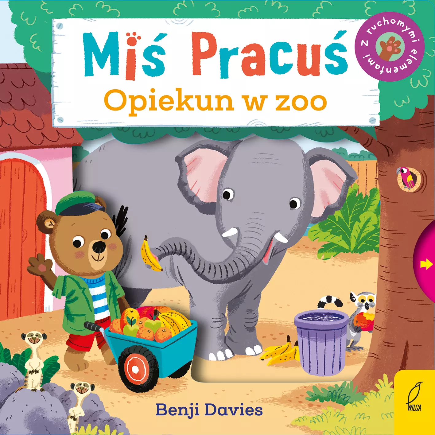 Miś Pracuś. Opiekun w zoo - Książki