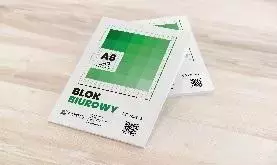Blok biurowy A6/50K kratka (10szt) - Papiernicze i szkolne
