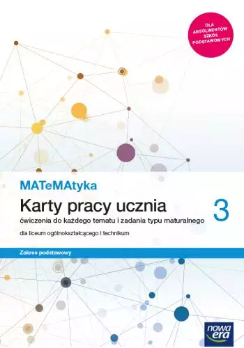 MATeMAtyka 3. Karty pracy ucznia. Zakres podstawowy - Książki