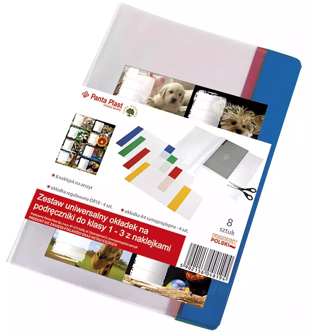 Zestaw okładek dla klas 1-3 - Papiernicze i szkolne