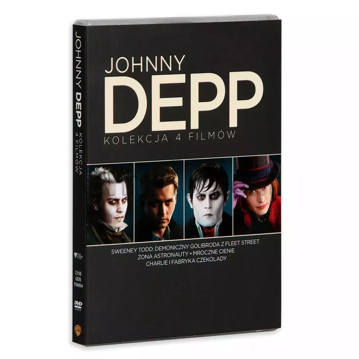 Johnny Depp. Kolekcja 4 filmów, 3 DVD - Filmy