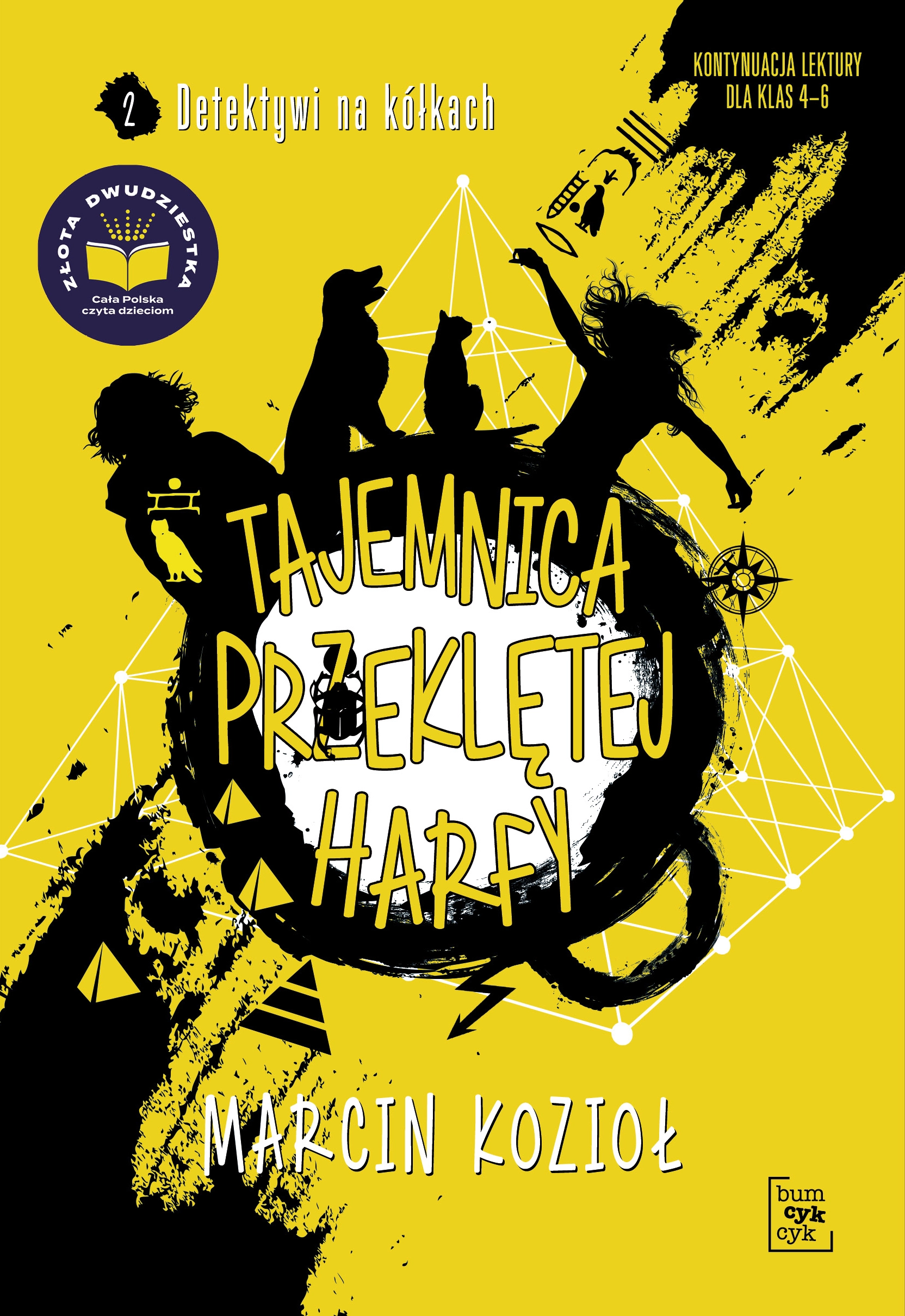 Detektywi na kółkach. Tom 2. Tajemnica przeklętej harfy - Książki