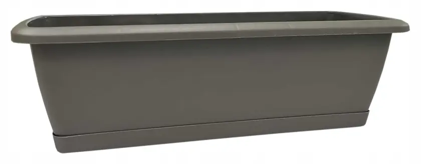 Skrzynka Balkonowa 60CM z Podstawką Respana Set Szary Kamienny - Elektronika i akcesoria