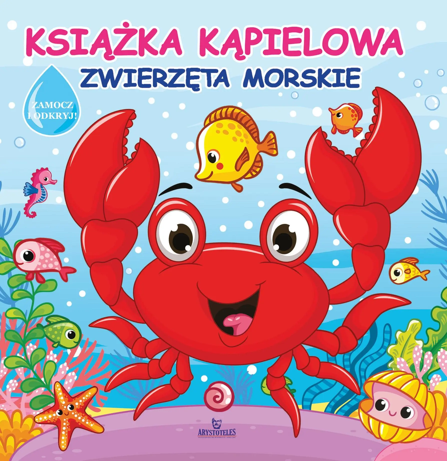 Zwierzęta morskie. Książka kąpielowa - Książki