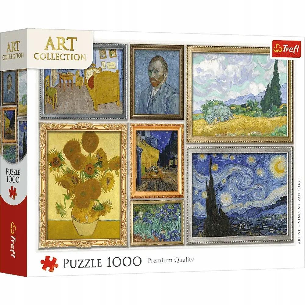 Puzzle Trefl 1000 elementów Kolekcja Vincenta van Gogha - Puzzle